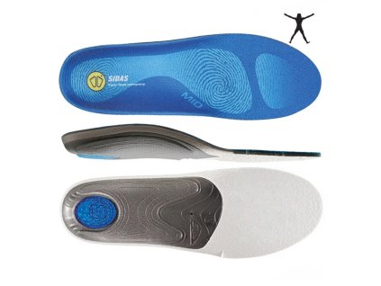 Vložky do topánok SIDAS 3FEET COMFORT MID (Veľkosť L (42-43))