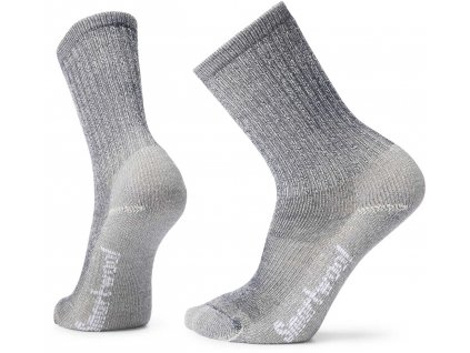 SMARTWOOL Ponožky HIKE CLASSIC ED LIGHT CUSHION CREW SOCKS alpská modrá/sivé
