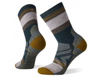 SMARTWOOL Dámske športové ponožky W PERFORMANCE HIKE FULL CUSHION SATURNSPHERE CREW SOCKS twilight blue - modré