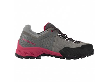 MAMMUT Dámske trekové topánky ALNASCA II LOW GTX® WOMEN granite/sundown grey - sivé