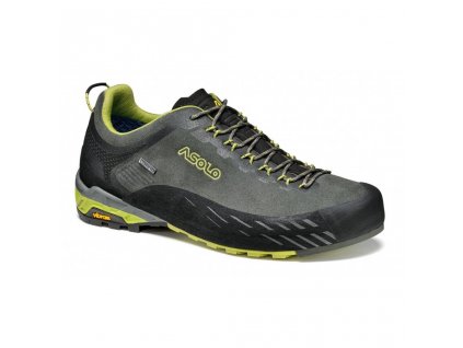 ASOLO Pánska treková obuv ELDO LTH GV graphite/green oasis - sivá
