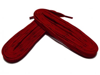 CH&B Športové voskované šnúrky 180 cm - Červené