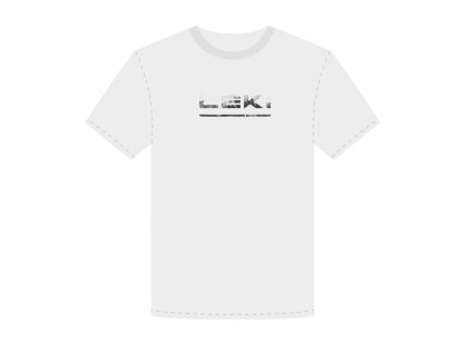 LEKI Tričko s logom XL bielo čierne