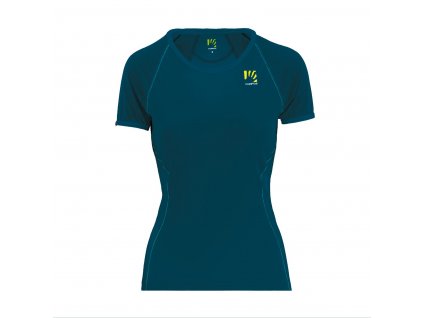 KARPOS Dámske tričko LAVAREDO W JERSEY moroccan blue/bluebird - modré