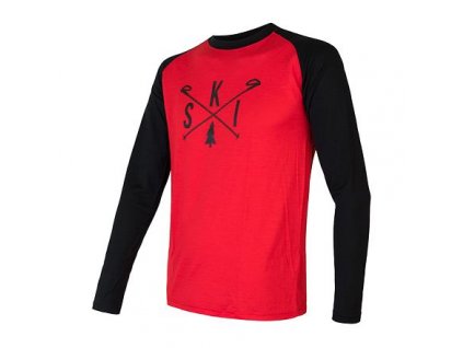 SENSOR Pánske tričko MERINO ACTIVE PT SKI