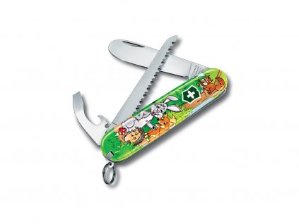 VICTORINOX Môj prvý vreckový nôž RABBIT EDITION zelený