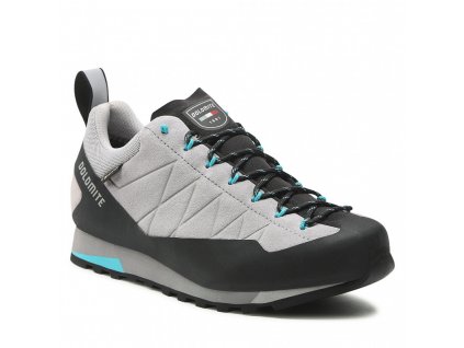 DOLOMITE Dámska treková obuv CRODAROSSA LOW GTX aluminium grey/capri blue - sivá