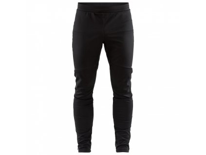 CRAFT Pánske softshellové nohavice na bežky GLIDE PANTS - čierne