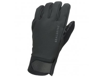 SEALSKINZ Dámske nepremokavé rukavice WATERPROOF ALL WEATHER INSULATED GLOVE black - čierne