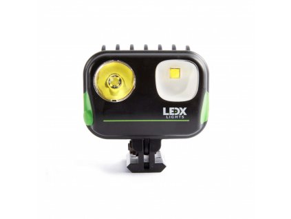 LEDX Súprava čelového svetla SNOK 2000 X-PAND KIT čierna