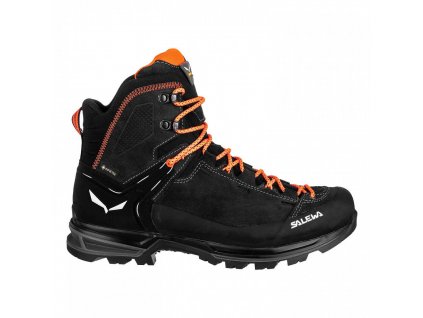 SALEWA Pánske trekové topánky MTN TRAINER 2 MID GTX M onyx/black - čierné