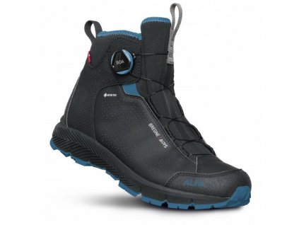 ALFA Pánska treková obuv BREGNE APS GTX M black - čierna