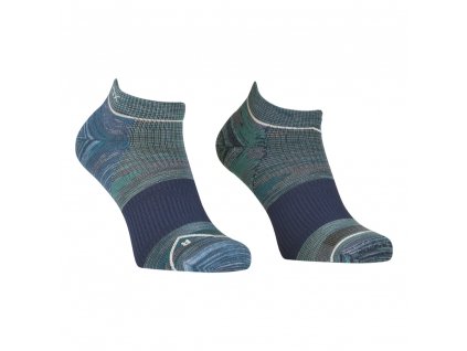 ORTOVOX Pánske ponožky ALPINE LOW petrol blue - modré
