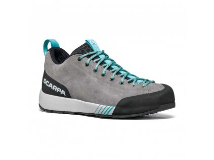 SCARPA Dámske trekové topánky GECKO WMN midgrey/agua - sivomodré