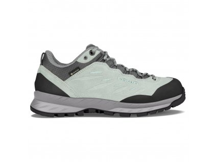 LOWA Dámske trekové topánky DELAGO GTX LO patinagreen/lightblue - svetlozelené