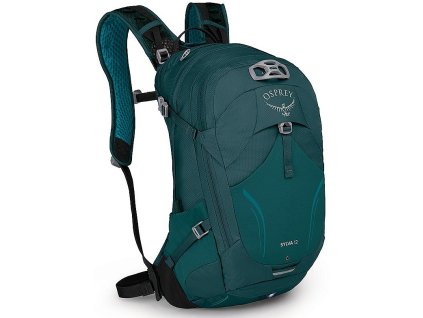 OSPREY Dámsky cyklistický batoh SYLVA 12 baikal green - modrý/šedý