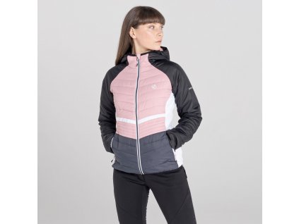 DARE 2B Dámska bunda SURMOUNT JACKET pink/black - ružová/čierná