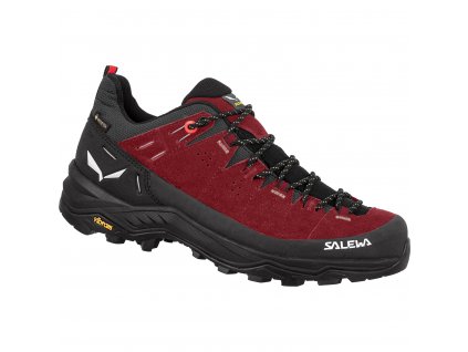 SALEWA Dámske trekové topánky ALP TRAINER 2 GTX W syrah/black - červené/čierne