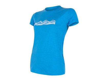 SENSOR MERINO ACTIVE PT MOUNTAINS pánske tričko s rukávom pri krku