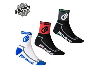 SENSOR Športové ponožky 3-PACK RACE LITE