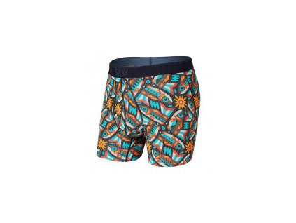 SAXX Boxerky QUEST BOXER BRIEF FLY multifisharefly