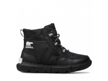 SOREL Dámske zimné topánky EXPLORER™ II CARNIVAL SPORT WP black - čierne