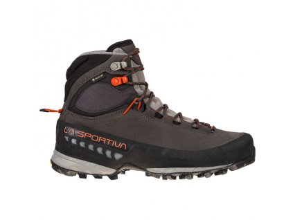 LA SPORTIVA Dámske trekové topánky TX5 W GTX carbon/paprika - sivé (Veľkosť EU - komplet 42)