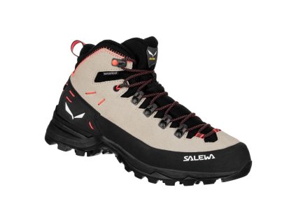 SALEWA Dámske zimné trekové topánky ALP MATE WINTER MID WP W oatmeal/black - beige (Veľkosť EU - komplet 38)