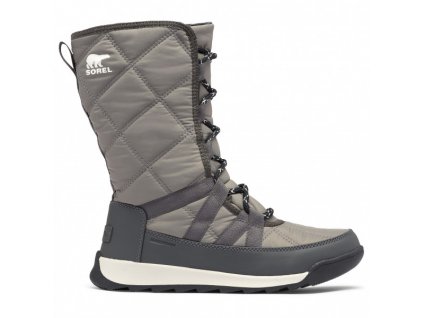 SOREL Dámske zimné topánky WHITNEY™ II TALL LACE WP quarry - sivé (Veľkosť EU - komplet 41,5)