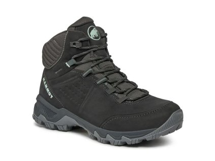 MAMMUT Dámska treková obuv NOVA IV MID GTX® Women dark steel/dark jade - sivá (Veľkosť EU - komplet 42 2/3)