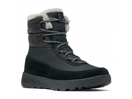COLUMBIA Dámska zimná obuv SLOPESIDE PEAK™ WP black/graphite - čierna
