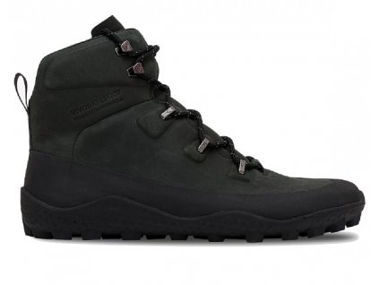 VIVOBAREFOOT Dámska zimná barefoot obuv TRACKER WINTER SG L obsidiánová koža - sivá