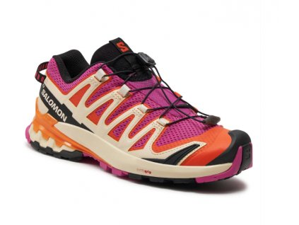 SALOMON Dámska bežecká obuv XA PRO 3D V9 W rose violet/dragon fire/papaya - pink