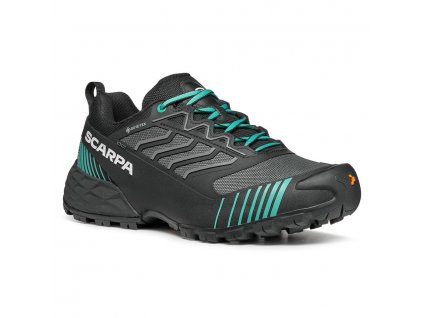 SCARPA Dámska bežecká obuv RIBELLE RUN XT GTX WMN anthracite/turquoise - black