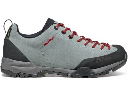 SCARPA Dámska treková obuv MOJITO TRAIL GTX WMN WIDE conifer/raspberry - sivá