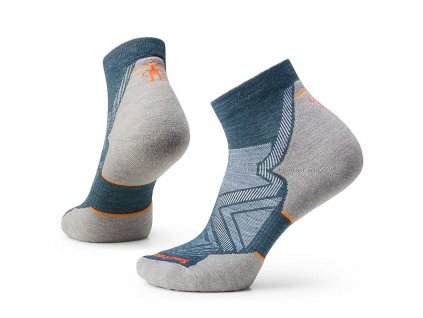 SMARTWOOL Dámske ponožky W RUN TARGETED CUSHION ANKLE SOCKS twilight blue - modré