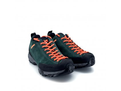 SCARPA Dámske trekové topánky MOJITO TRAIL GTX WMN botanic green/orange pop - zelené