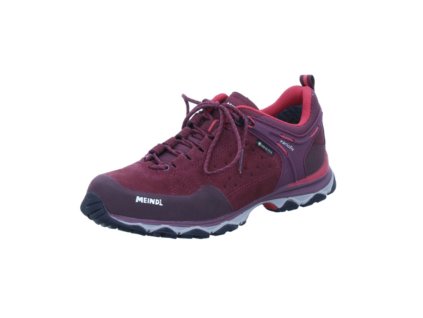 MEINDL Dámske trekové topánky ONTARIO LADY GTX brombeer/rot - červené