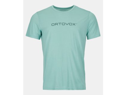 ORTOVOX Pánske tričko 150 COOL BRAND TS aquatic ice - svetlo modrá