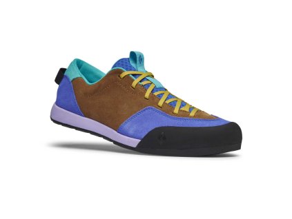 BLACK DIAMOND Pánska voľnočasová obuv PRIME dark curry - brown/blue