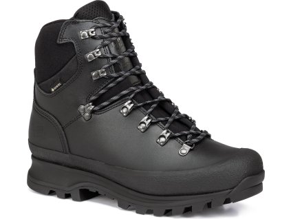 HANWAG Pánska treková obuv NAZCAT II WIDE BB GTX black/black - čierna
