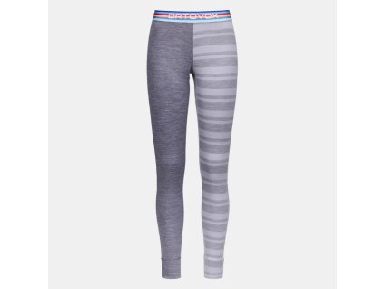 ORTOVOX Dámske dlhé nohavice 185 ROCK'N'WOOL LONG PANTS sivá zmes - sivá