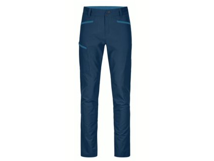 ORTOVOX Pánske nohavice PELMO PANTS deep ocean - modré