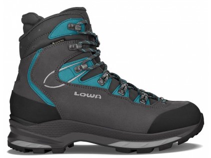 Dámske trekové topánky LOWA MAURIA EVO GTX Ws anthracite/turquoise - grey/turquoise