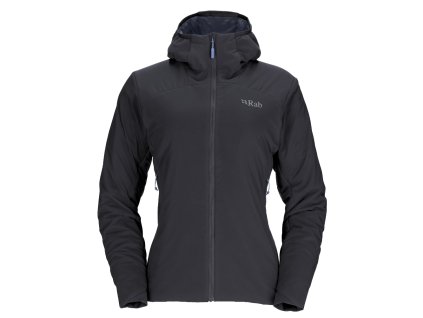 RAB Dámska bunda XENAIR ALPINE LIGHT JACKET Wmns ebony - tmavo modrá