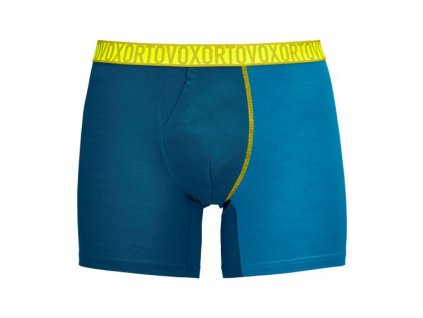 ORTOVOX Pánske boxerky 150 Essential Trunks Petrol Blue
