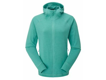 RAB Dámska mikina NEXUS HOODY WMS Glacier Blue - modro-šedá