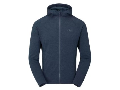 RAB Pánska mikina NEXUS HOODY deep ink - modrá