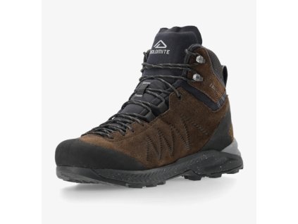 DOLOMITE Pánska treková obuv CRODAROSSA LEATHER HIGH GTX brown - brown