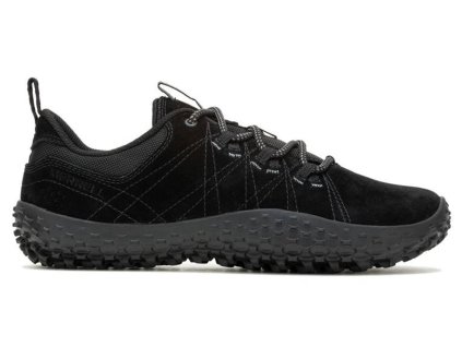 MERRELL Dámska barefoot obuv WRAPT black/black - čierna